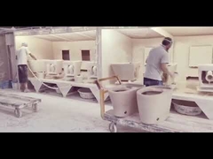 Banyo için boyama süreci