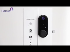 Parmak İzi, Kod, Kart, Uygulama, WiFi ile Akıllı Kilitli Kapı Kilidi (Bir Yıl Garantili)