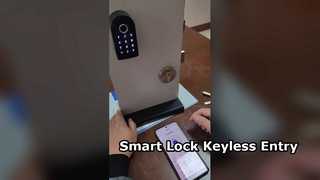 Kablosuz Bluetooth Klavye Akıllı Dijital Kapı Kilidi