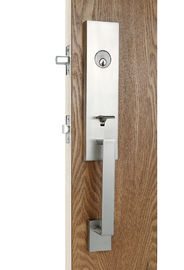 45 mm - 70 mm kapı kalınlığı için çinko alaşım giriş kapı kolu setleri
