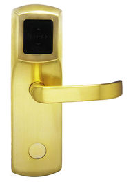 Elektronik Kart Otel Kapı Kilit Altın kaplama kapı kalınlığı 38 - 50 mm