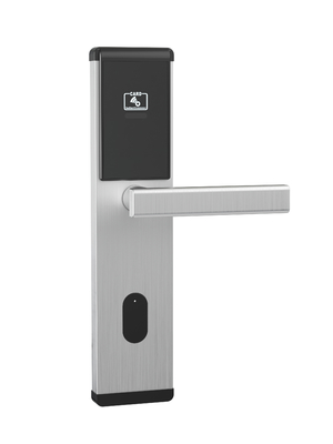 Otel Akıllı RFID Kartı Kapı Kilitleri Düşük Frekanslı veya Yüksek Frekanslı İsteğe bağlı