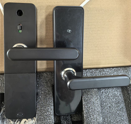 Alüminyum alaşım boyalı bitirme Bluetooth kapı kilidi Bluetooth / Wi-Fi bağlantısı ile uzaktan kumanda