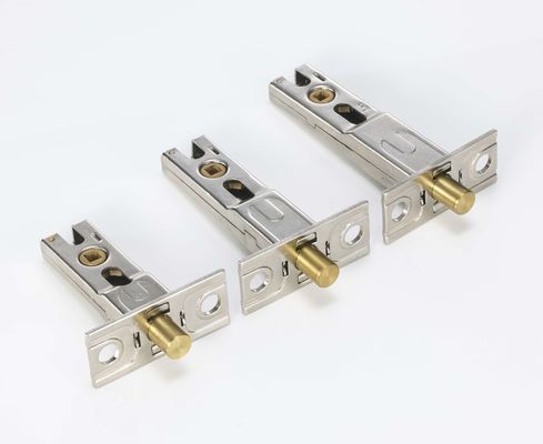 70mm Backset yuvarlak kilit korrozyona karşı saten tunç malzemesi