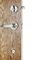 Antika Kapı Talipleri Çinko Alaşımı İç Çaplı Sağ / Sol Eli Kapılar