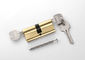 Güvenli Altın Değiştirme Kilit Silindir Bakır 70mm 2 Tuşlu Pin Tumbler