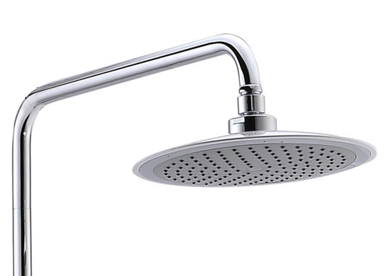 Tuz banyo duş seti duvara monte edilmiş 45° döner duş kolu ile