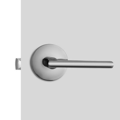 Banyo kapıları için 60mm veya 70mm Chrome tüplü kilitler Zenk alaşımı