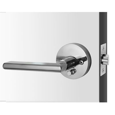 Banyo kapıları için 60mm veya 70mm Chrome tüplü kilitler Zenk alaşımı