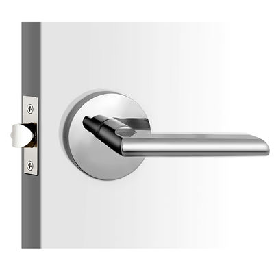 Banyo kapıları için 60mm veya 70mm Chrome tüplü kilitler Zenk alaşımı
