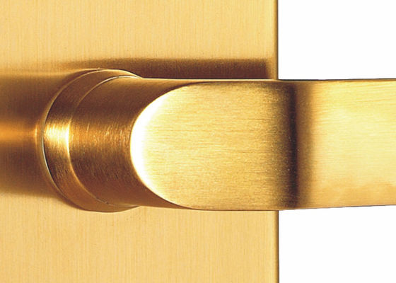 PVD Gold Modern House LOCK Otel Giriş Kilitli Kart / Kart Açık