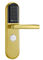 PVD altın Akıllı Elektronik Dijital IC Kart Şifre Kapı Kilit (SUS304)