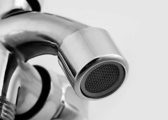 Daha Fazla Fonksiyonlar Çift El Su Musluk Plağı Chrome & Zenk Alaşımı Açık Montaj