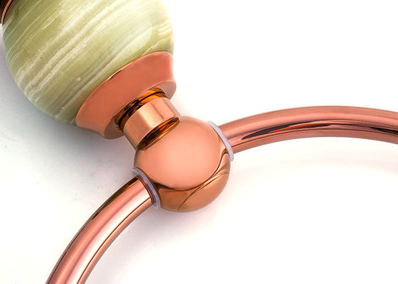 Yeni Tasarım Banyo Aksesuarları Havlu Halkası Bakır ve Bowlder & Rose Gold Plating