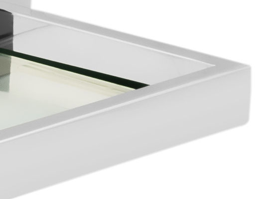 Paslanmaz Çelik 304 Banyo Aksesuarları Dekorasyon için cilalanmış cam raf