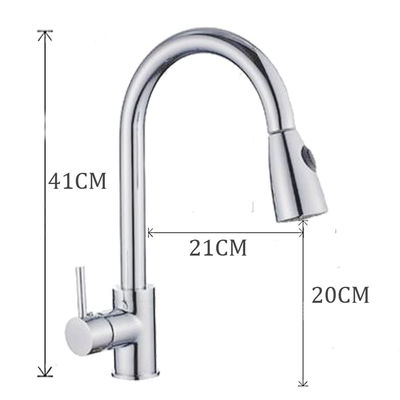 Banyo Fırçalı Nikel Mutfak Lavabo Musluk Çekici Karıştırıcı Musluklar Islak Lavabo Bar Muslukları