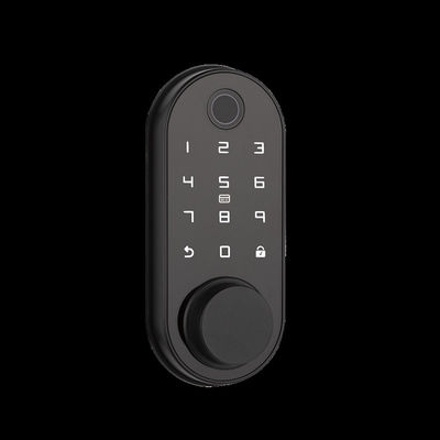 FCC Smart Deadbolt Fingerprint Kod Kartı APP WiFi Funciton ile Kilitli Kapı Kilitli