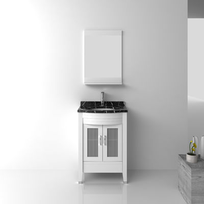 Moda dekoratif otel Banyo dolabı setleri drenaj / musluk olmadan