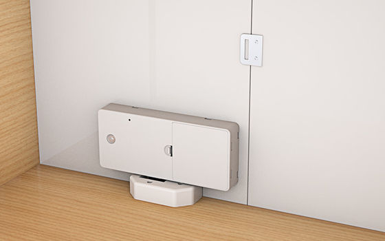 Elektronik Akıllı Dolap Kilitli Çinko Alaşım 5.0 Bluetooth Parmak izi Çoklu Kilitlenme