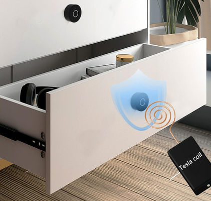 Elektronik Akıllı Dolap Kilitli Çinko Alaşım 5.0 Bluetooth Parmak izi Çoklu Kilitlenme