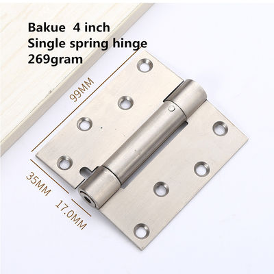 4" 5" 6" 6.5" Doğal Yumuşak Kapalı Kapı Bahçesi Hinge Paslanmaz Çelik Kendini Kapatan Hinge