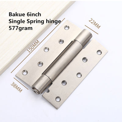4" 5" 6" 6.5" Doğal Yumuşak Kapalı Kapı Bahçesi Hinge Paslanmaz Çelik Kendini Kapatan Hinge
