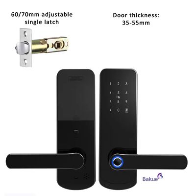 60 dakikalık Bluetooth bağlantısı Bluetooth kapı kilidi Akıllı binalar için 4 adet AA alkalin pil ile güç veren erişim kontrol sistemi
