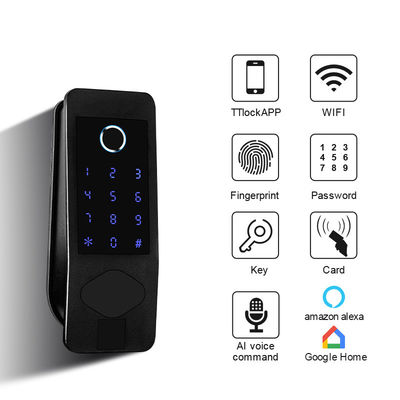 Su geçirmez kilit IP65 Dışarıda akıllı kapı kilit parmak izi kilit açma