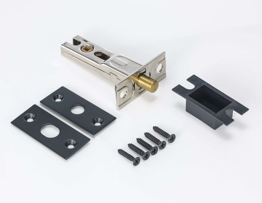 70mm Backset yuvarlak kilit korrozyona karşı saten tunç malzemesi