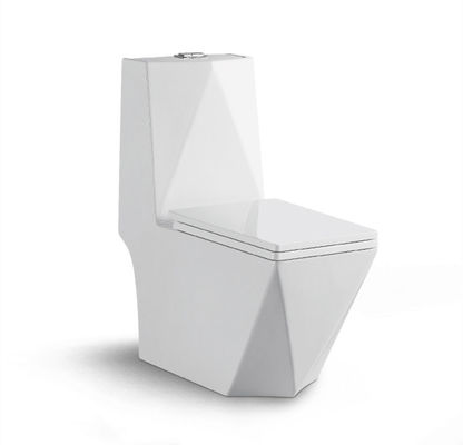 Banyo kare elmas tasarım tek parça tuvalet