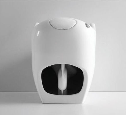 Modern Beyaz Mat Siyah Sifon Çöpeleme Tipi Banyo Sanitasyon Malzemeleri