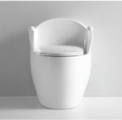 Modern Beyaz Mat Siyah Sifon Çöpeleme Tipi Banyo Sanitasyon Malzemeleri