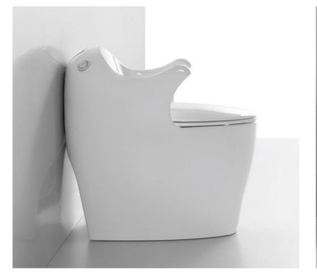 Modern Beyaz Mat Siyah Sifon Çöpeleme Tipi Banyo Sanitasyon Malzemeleri