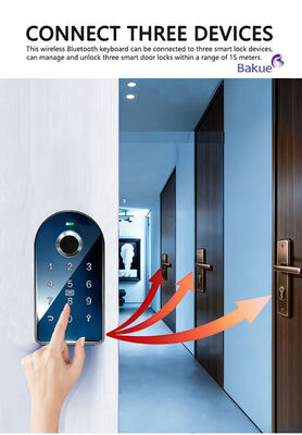 Siyah parmak izi kapı kilidi, otel gibi yaygın kullanım için idealdir. Güçlü güvenlik özellikleri ve kullanıcı dostu erişim kontrol sistemleri sunar.