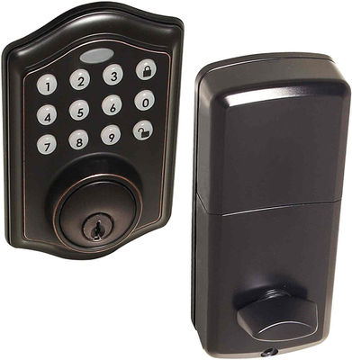 OEM Çinko Alaşım Anahtarsız Elektronik Klavye Deadbolt Kilit Çok Renkli